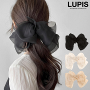 シフォンBIGリボンバレッタ