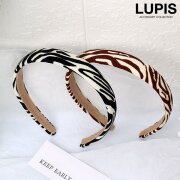 ゼブラ柄カチューシャ