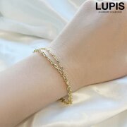 2連チェーンブレスレット