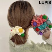 もこもこファンシーヘアゴム