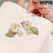 オーロラエレガントフラワーピアス