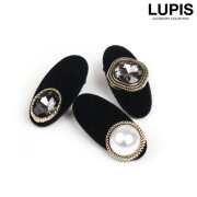 ベロアミニヘアクリップ