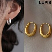 ワンタッチドロップフープピアス