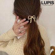 メタルリボンヘアゴム