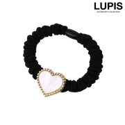 マーブルハートヘアゴム