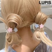 ツインスタースプリングヘアゴム