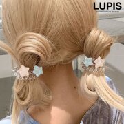 ツインスタースプリングヘアゴム