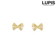 プチメタルリボンピアス