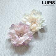 フラワーコサージュヘアクリップ