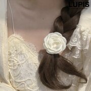 BIGホワイトローズヘアゴム
