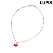 チェリー×ペタルチェーンネックレス