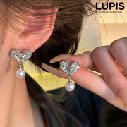 ハートビジュー×パールピアス