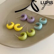 ポップカラーフープピアス