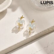オーロラバタフライイヤリング
