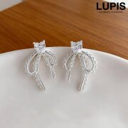 レースリボンピアス