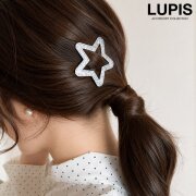 グリッタースターフレームぱっちんヘアピン