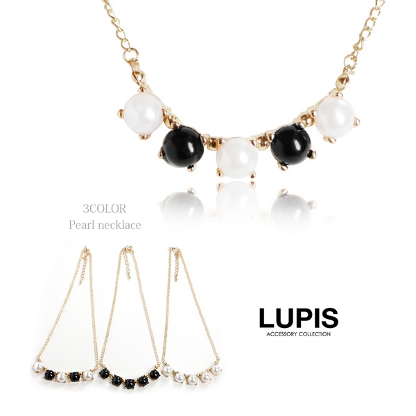 5連パールネックレス