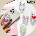 クリアベアースマホグリップ
