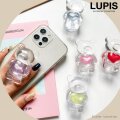 クリアベアースマホグリップ