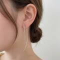 ツイストロングワイヤーアメリカンピアス/シルバー