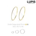 ジュエルフープピアス