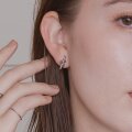【金属アレルギー対応 316L】ノットステンレスピアス