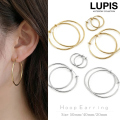 シンプルフープイヤリング