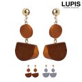 サークル×ボートウッドピアス