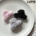 モコモコファーバンスヘアクリップ