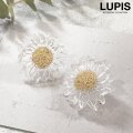 サンフラワークリアピアス