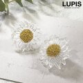 サンフラワークリアピアス