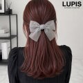 オーガンジーBIGリボンヘアクリップ