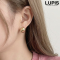 ニュアンスカーブメタルピアス