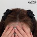 サテンリボンミニヘアクリップ