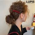 6連ハートヘアクリップ