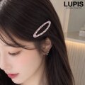 ドット柄ぱっちんヘアピン