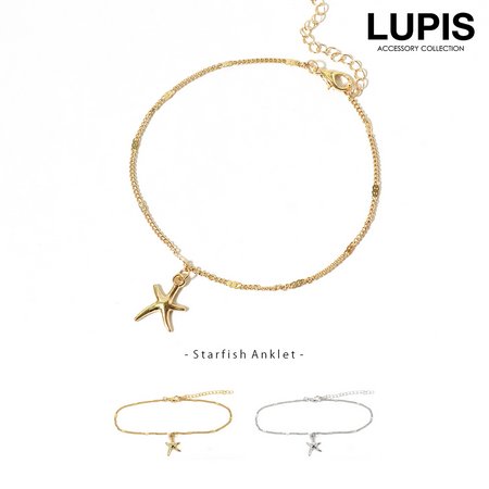 シンプルスターフィッシュアンクレット