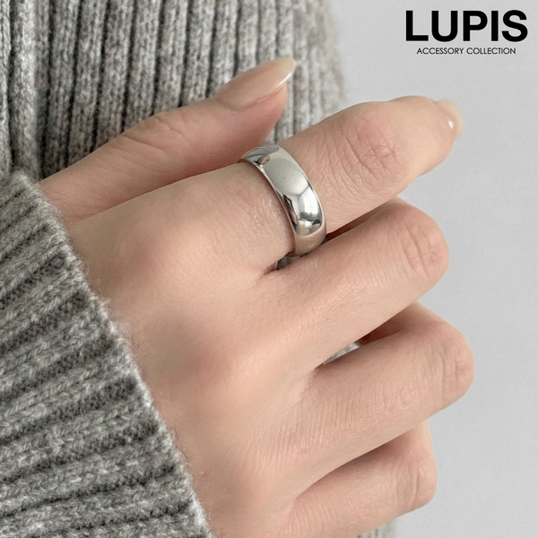 シンプルワイドプレーンリング