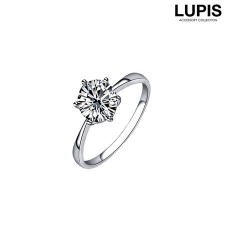 ソリティアキュービックジルコニアリング