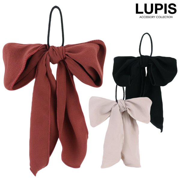 Bigリボンヘアゴム ヘアアクセサリーを激安で通販販売 プチプラアクセサリー通販 ルピス Lupis