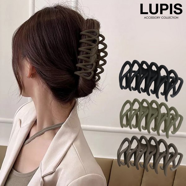 マットラインバンスクリップ - ヘアアクセサリーを激安で通販販売