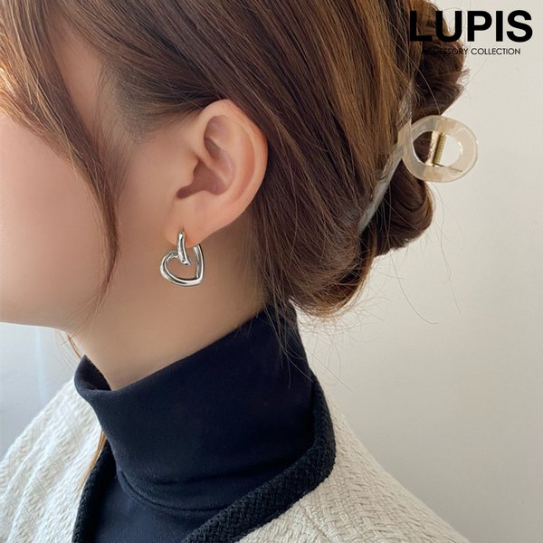 ツイストハートフープピアス 激安ピアスの通販販売 ルピス Lupis ツイストハートフープピアス 激安ピアスの通販販売 ルピス Lupis