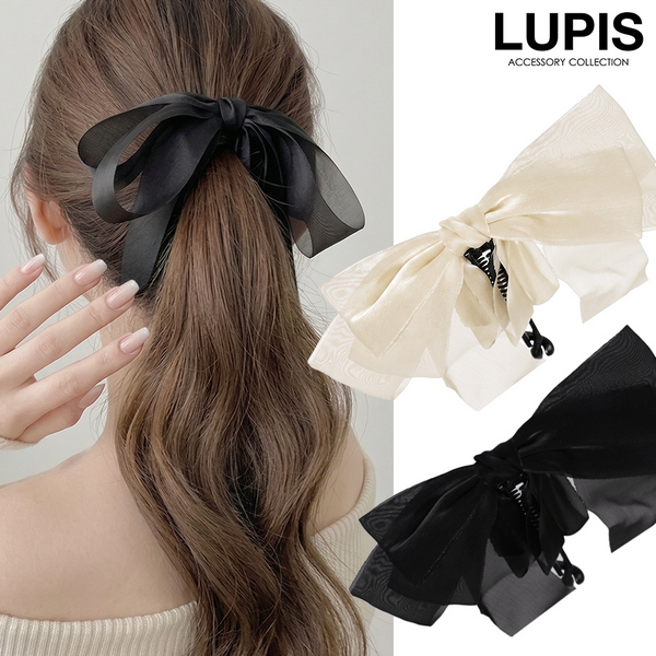 エレガントリボンバナナクリップ