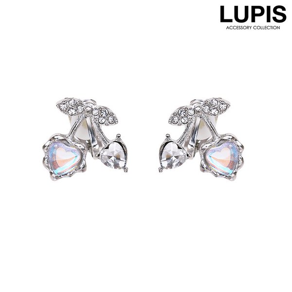 さくらんぼビジューイヤリング