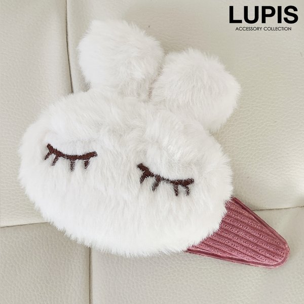 BIGうさぎぱっちんヘアピン