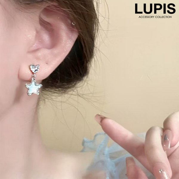 ハート×スターピアス