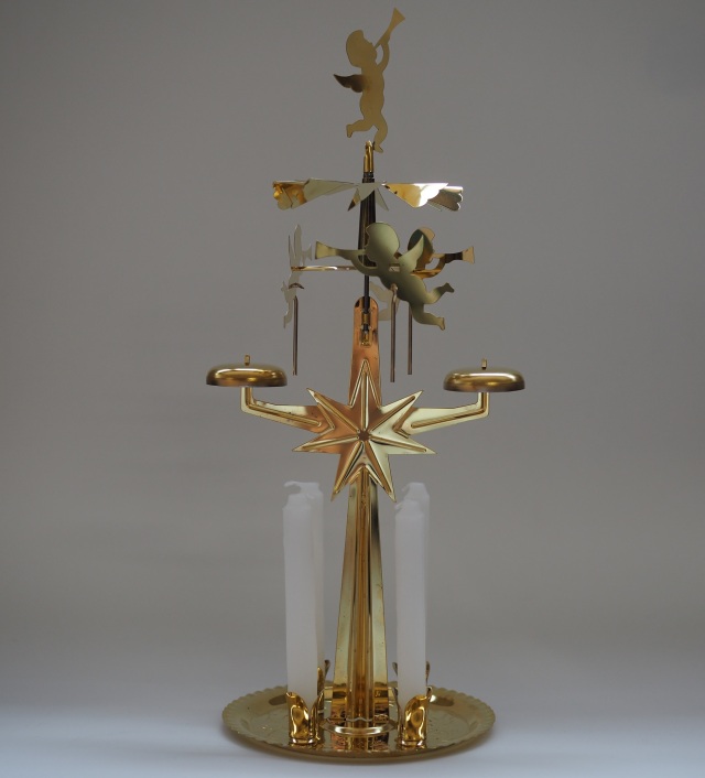 ヴィンテージ・エンジェルチャイム クリスマス キャンドル