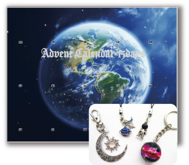 鉱石入りアドベントカレンダー宇宙