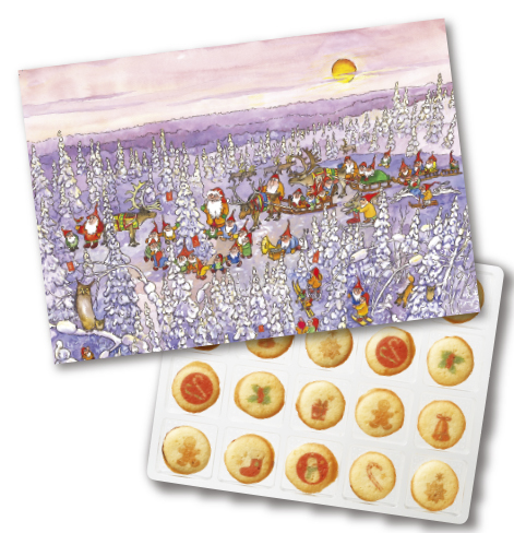 ホワイトラングドシャ＆パズル