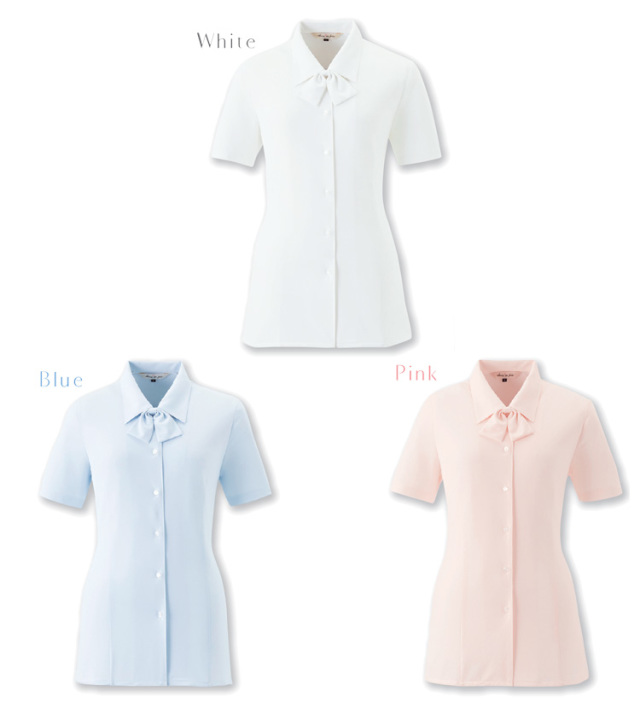 事務服 制服 en joie アンジョア 半袖ブラウス 06210【オフィス